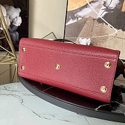 LV On My Side MM Wine M56934 Size 30.5 cm - 3