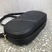Valentino V Logo Cross Body Camera Bag Black Size 25 Cm - 4