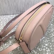 Valentino V Logo Cross Body Camera Bag Rose Cannelle Size 25 Cm - 5