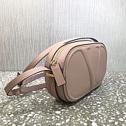 Valentino V Logo Cross Body Camera Bag Rose Cannelle Size 25 Cm - 6