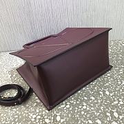Valentino Medium Garavani Vlogo Walk Tote Bag Burgundy Size 31 cm - 3