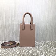 Valentino Mini Garavani Vlogo Walk Tote Bag Rose Cannelle Size 11 cm - 4