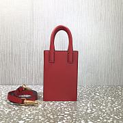 Valentino Mini Garavani Vlogo Walk Tote Bag Red Size 11 cm - 4