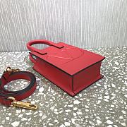 Valentino Mini Garavani Vlogo Walk Tote Bag Red Size 11 cm - 3