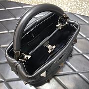 Valentino Small Roman Stud The Handle Bag With Tonal Studs BSF0NO Size 21 - 6