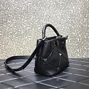 Valentino Small Roman Stud The Handle Bag With Tonal Studs BSF0NO Size 21 - 4