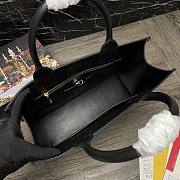 D&G Small Calfskin DG Daily Shopper Black Size 36 cm - 6