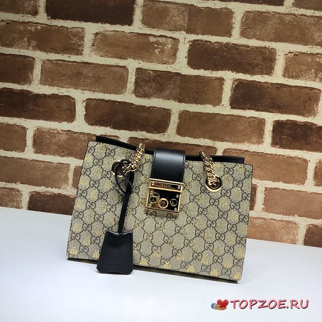 Gucci Padlock Shoulder Bag 498156 Size 26x18x10cm - 1