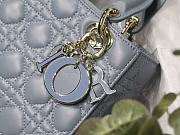 Dior Lady Dior My ABCDIOR Bag SKy Blue M0538 Size 20 cm - 6