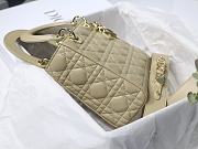 Dior Lady Dior My ABCDIOR Bag Beige M0538 Size 20 cm - 3