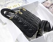 Dior Lady Dior My ABCDIOR Bag Black M0538 Size 20 cm - 4