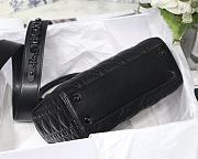 Dior Lady Dior My ABCDIOR Bag Black Metal M0538 Size 20 cm - 5
