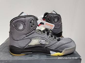 Nike Air Jordan 5 Off-white Gray