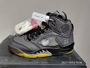 Nike Air Jordan 5 Off-white Gray - 3
