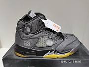 Nike Air Jordan 5 Off-white Gray - 2