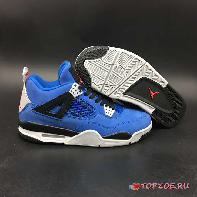 Nike Eminem X Air jordan 4 Blue - 1