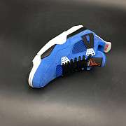 Nike Eminem X Air jordan 4 Blue - 5