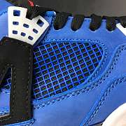 Nike Eminem X Air jordan 4 Blue - 3