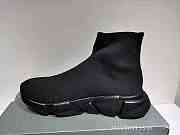 Balenciaga Speed Trainer Triple Logo Print - 4
