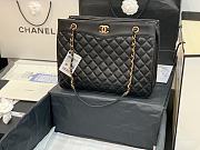 Chanel Large Coco Vintage Timeless Tote Bag Black A57030 Size 35 cm - 6