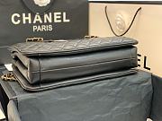 Chanel Large Coco Vintage Timeless Tote Bag Black A57030 Size 35 cm - 5