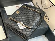Chanel Large Coco Vintage Timeless Tote Bag Black A57030 Size 35 cm - 4
