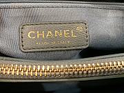 Chanel Large Coco Vintage Timeless Tote Bag Dark Mint A57030 Size 35 cm - 2