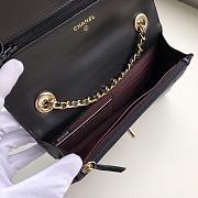 Chanel Wallet On Chain Black A80982 Size 19 x 13.5 x 3.5 cm - 5