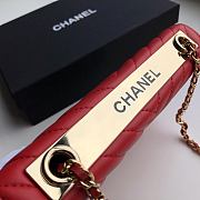 Chanel Wallet On Chain Red A80982 Size 19 x 13.5 x 3.5 cm - 4