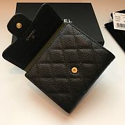 Chanel Small Black Flap Wallet A82288 Size 10.5 x 11.5 x 3 cm - 5