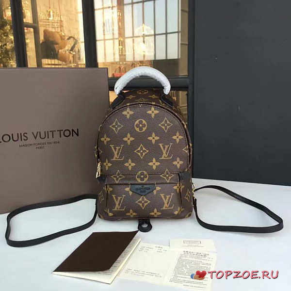 LOUIS VUITTON PALM SPRINGS BACKPACK MINI MONOGRAM CANVAS M44873 - 1