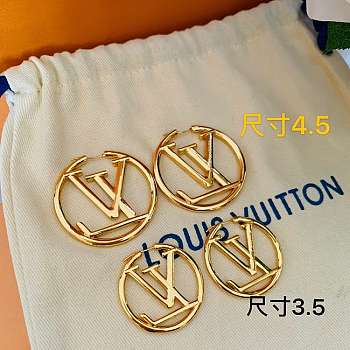 LV Louise Round Earrings M64288 (2 Sizes)