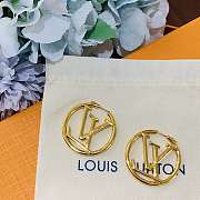 LV Louise Round Earrings M64288 (2 Sizes) - 4