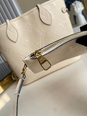 LV NEVERFULL MM Cream M45684 Size 32 cm - 5