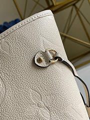 LV NEVERFULL MM Cream M45684 Size 32 cm - 2