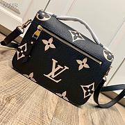 LV Pochette Metis Black/Beige M45773 Size 25 x 19 x 7 cm - 5