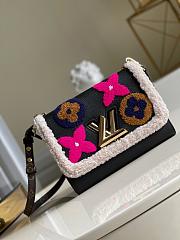 Louis Vuitton Twist MM Black M56976 Size 23 x 17 x 9.5 cm - 1