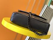 YSL Monogram College Medium Black Metal 600279 Size 24 cm - 2