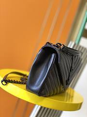YSL Monogram College Medium Black Metal 600279 Size 24 cm - 3