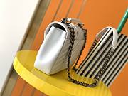 YSL Monogram College Medium in White 600279 Size 24 cm - 6