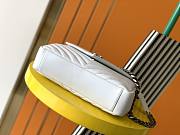 YSL Monogram College Medium in White 600279 Size 24 cm - 5