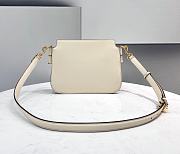 Fendi Touch Leather Bag White 8BT349 26.5 x 10 x 19 cm - 3