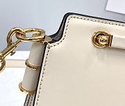 Fendi Touch Leather Bag White 8BT349 26.5 x 10 x 19 cm - 2