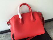 Givenchy Small Antigona Bag In Red BB0511 Size 33 x 28 x 17 cm - 5