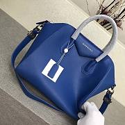 Givenchy Small Antigona Bag In Blue BB0511 Size 33 x 28 x 17 cm - 4