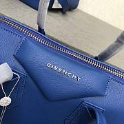 Givenchy Small Antigona Bag In Blue BB0511 Size 33 x 28 x 17 cm - 5