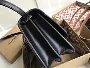 Burberry Small Leather TB Bag Black Size 21 x 16 x 6 cm - 3