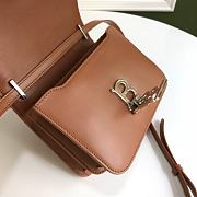 Burberry Small Leather TB Bag Brown Size 21 x 16 x 6 cm - 5