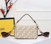Fendi Baguette Light Beige 8BR600 Size 26 x 13 x 6 cm - 3