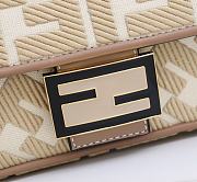 Fendi Baguette Light Beige 8BR600 Size 26 x 13 x 6 cm - 2